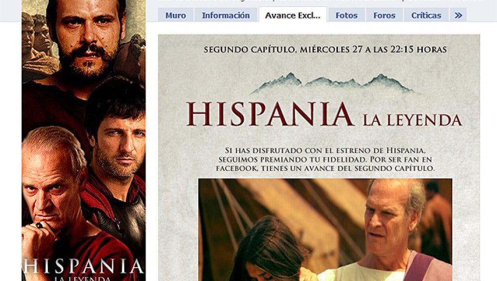 Contenido exclusivo en Facebook