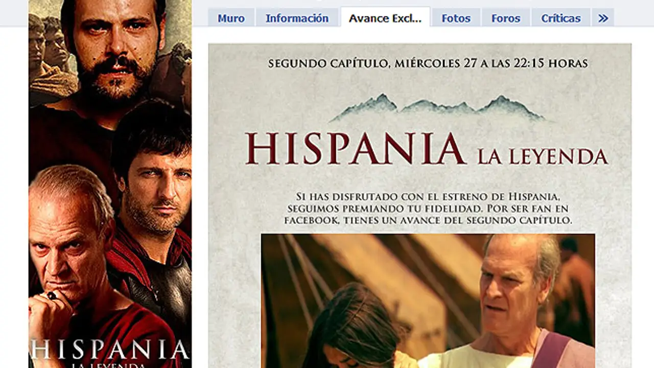 Contenido exclusivo en Facebook