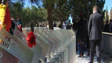 Homenaje en Zaragoza a los fusilados durante la Guerra Civil