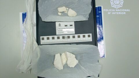 Coca&iacute;na incautada