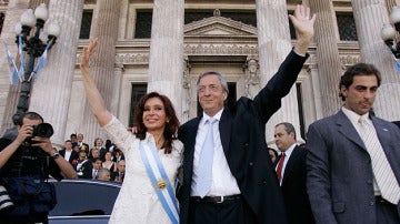 Cristina y Néstor Kirchner