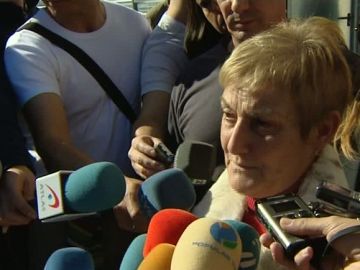 Pilar Marcos tras conocer la sentencia que la absuelve Pilar Marcos tras conocer la sentencia que la absuelve