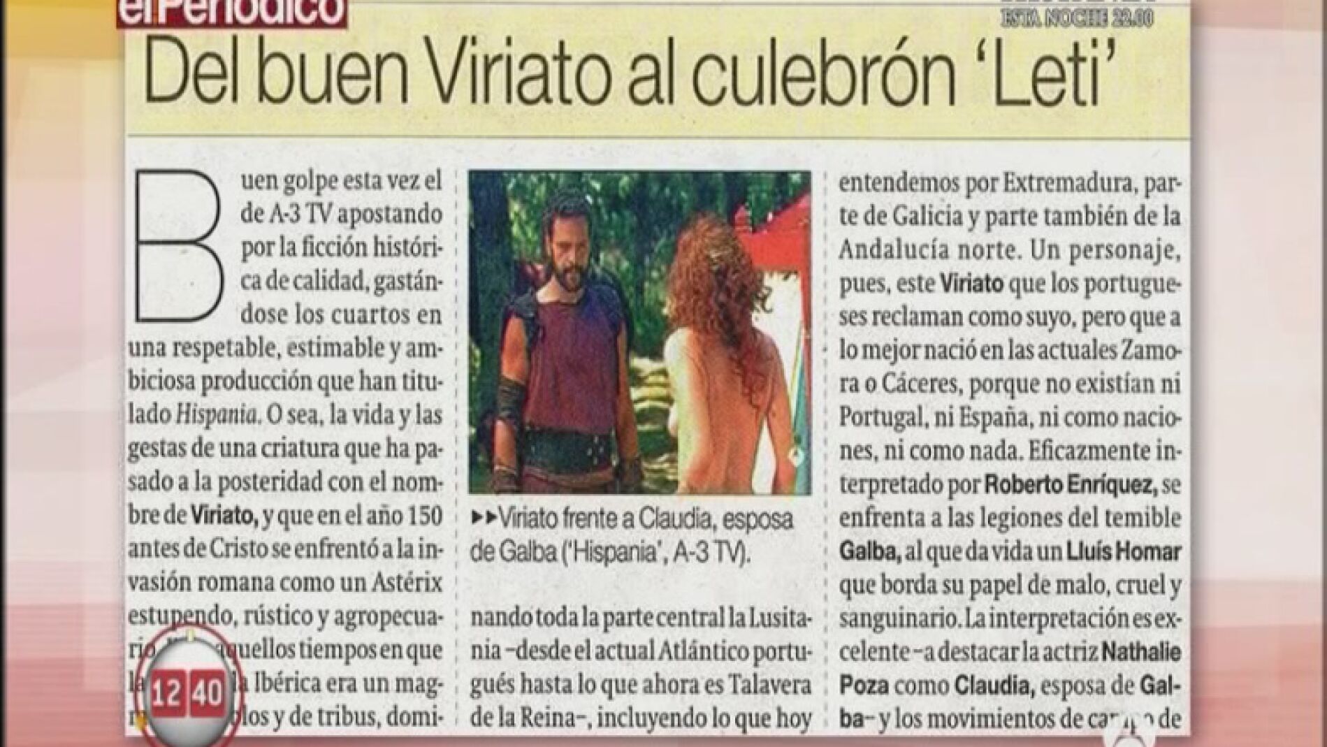 Hispania conquist&oacute; a la audiencia