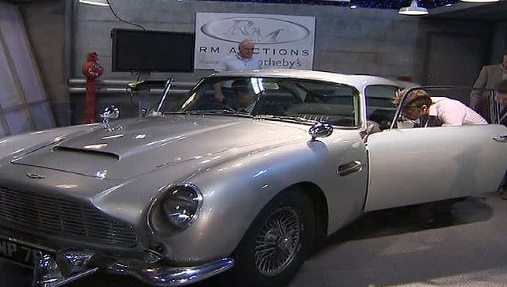 Subasta del Aston Martin de James Bond