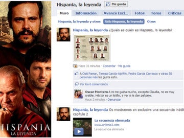 Hispania en Facebook