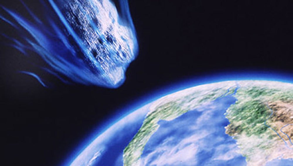 Asteroide dirigiéndose a La Tierra