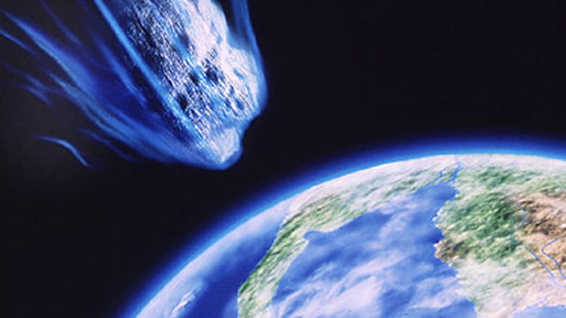 Asteroide dirigi&eacute;ndose a La Tierra