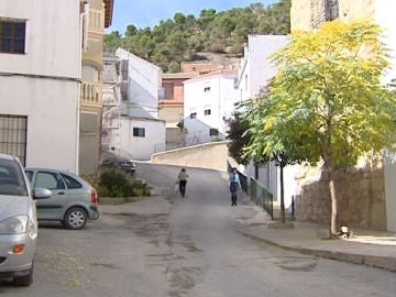 Calle de un pueblo de Granada