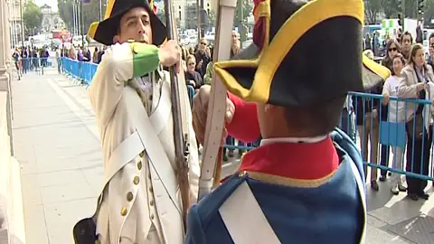 Cambio de Guardia histórico en el centro de Madrid Cambio de Guardia histórico en el centro de Madrid