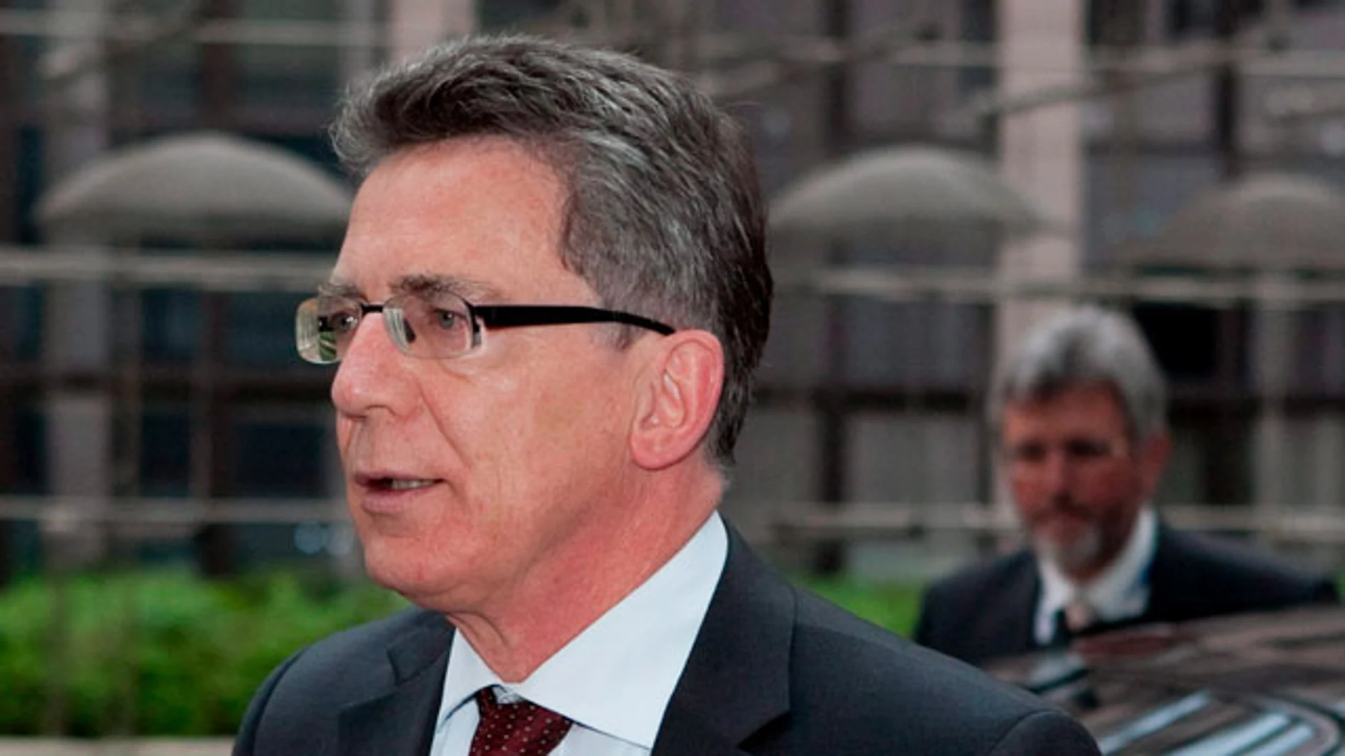 El ministro de Interior Alemán, Thomas de Maizière El ministro de Interior Alemán, Thomas de Maizière
