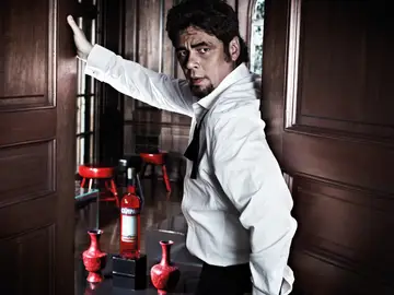 Benicio del Toro, protagonista del calendario Campari 2011 Benicio del Toro, protagonista del calendario Campari 2011