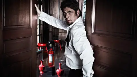 Benicio del Toro, protagonista del calendario Campari 2011 Benicio del Toro, protagonista del calendario Campari 2011