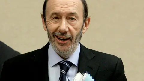 El vicepresidente primero, Pérez Rubalcaba El vicepresidente primero, Pérez Rubalcaba