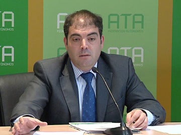 El presidente de ATA, Lorenzo Amor