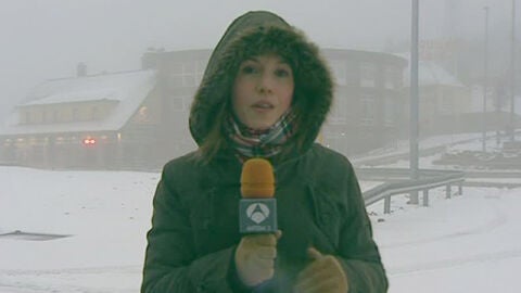Nieve en la sierra madrile&ntilde;a