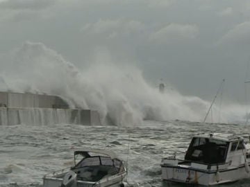 Olas gigantes en Bermeo