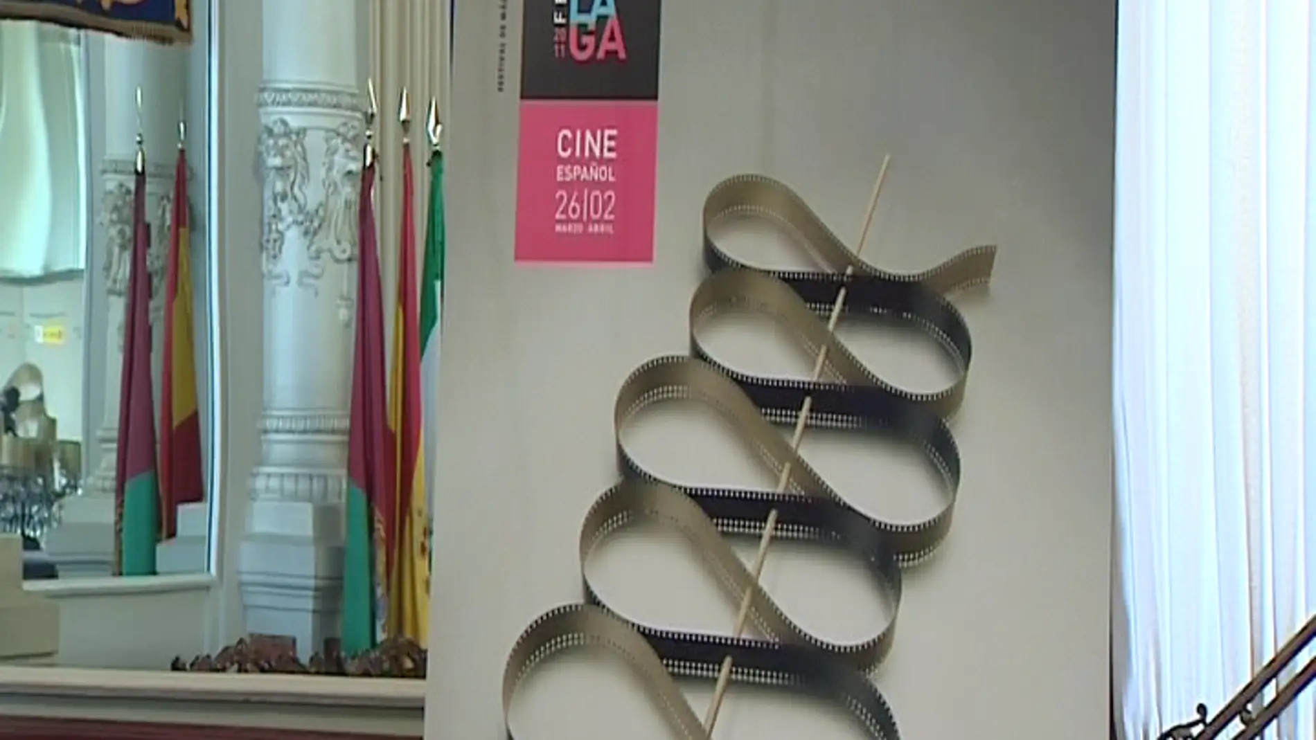 Cartel del festival de cine de Málaga