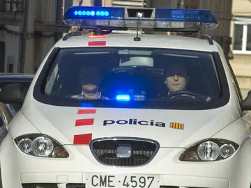 Vehículo de los Mossos d'Esquadra Vehículo de los Mossos d'Esquadra