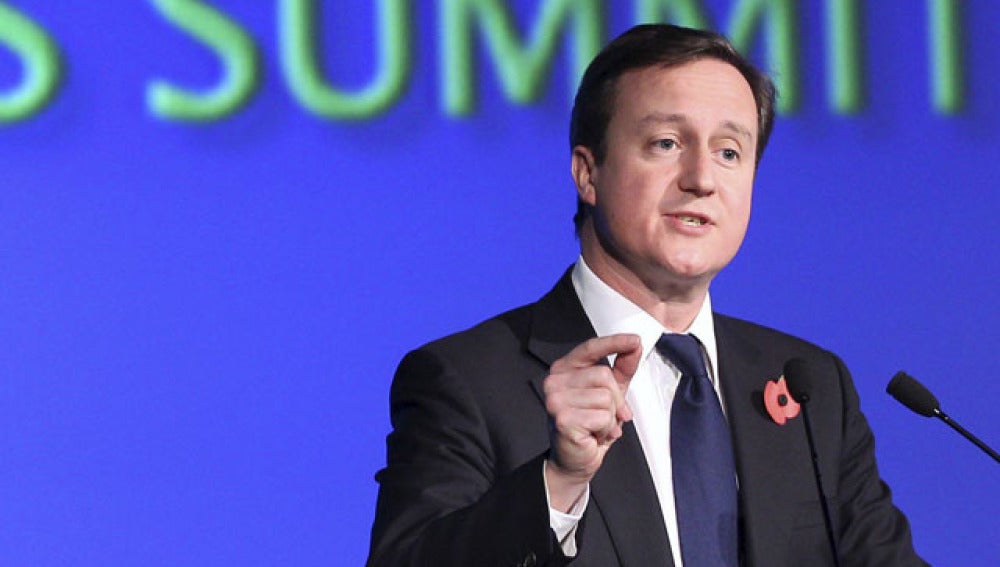 David Cameron en Seúl