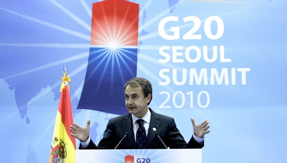 Zapatero, en la cumbre del G20