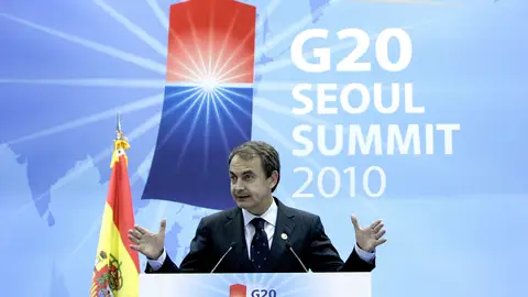 Zapatero, en la cumbre del G20 Zapatero, en la cumbre del G20