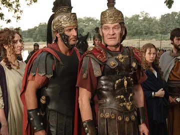 Claudia, Marco y Galba visitan el pueblo hispano de Caura Claudia, Marco y Galba visitan el pueblo hispano de Caura