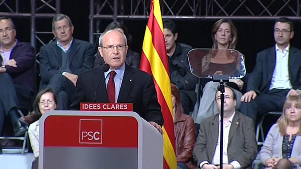 El "teleprompter" del candidato Montilla