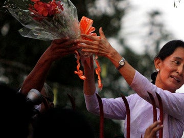 Liberada San Suu Kyi