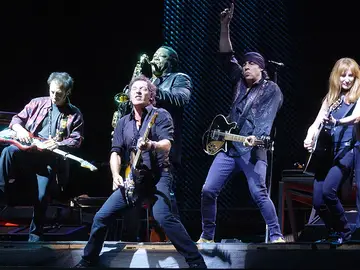 Springsteen con la 'E Street Band' Springsteen con la 'E Street Band'