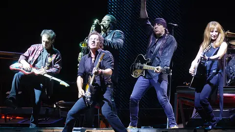 Springsteen con la 'E Street Band' Springsteen con la 'E Street Band'