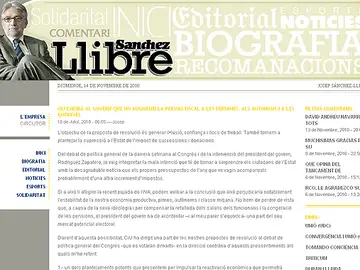 El blog del portavoz económico de CiU El blog del portavoz económico de CiU