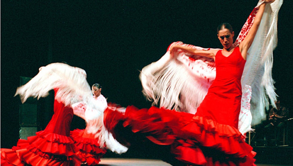 Bailaoras de flamenco