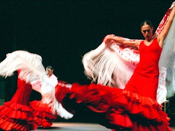 Bailaoras de flamenco