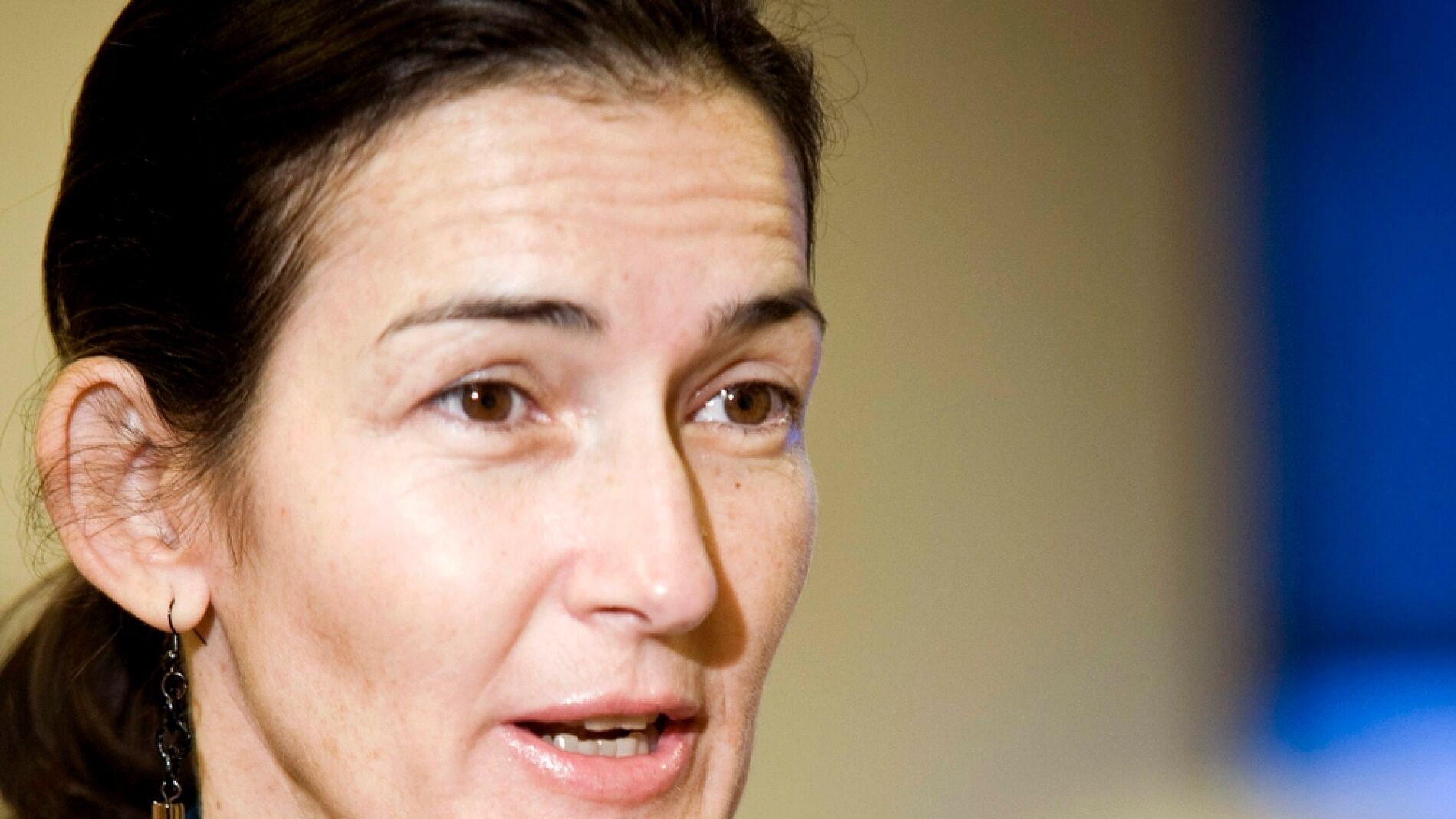La Ministra de Cultura, &Aacute;ngeles Gonz&aacute;lez-Sinde