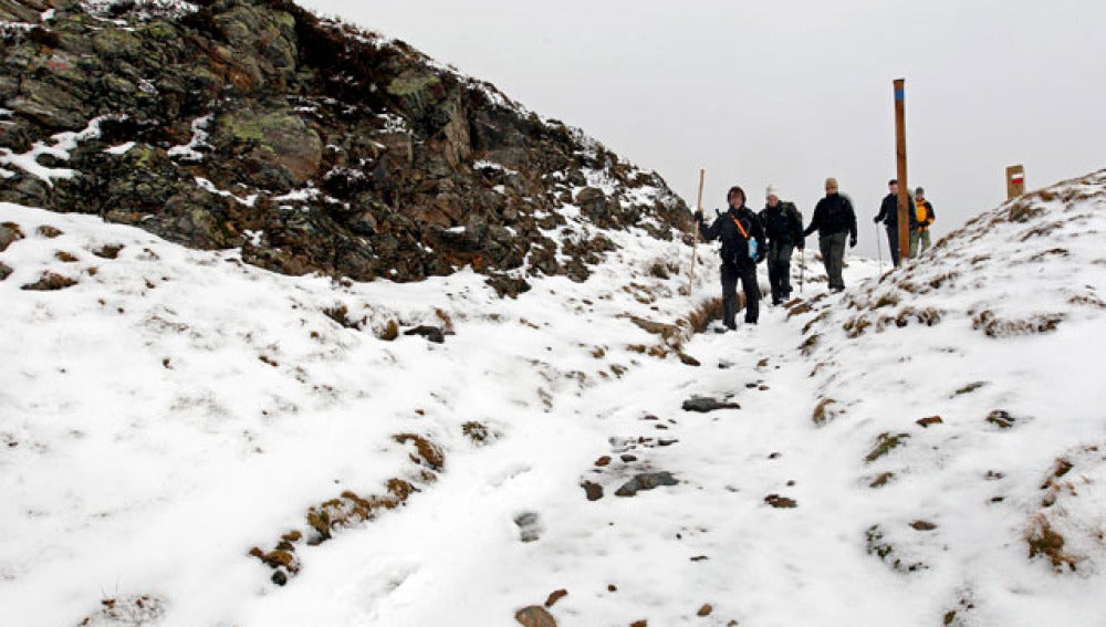 Primeras nieves en Navarra