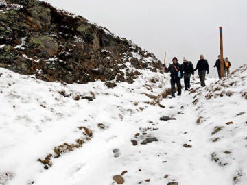 Primeras nieves en Navarra