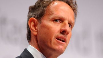 El secretario del Tesoro de EE.UU., Timothy Geithner