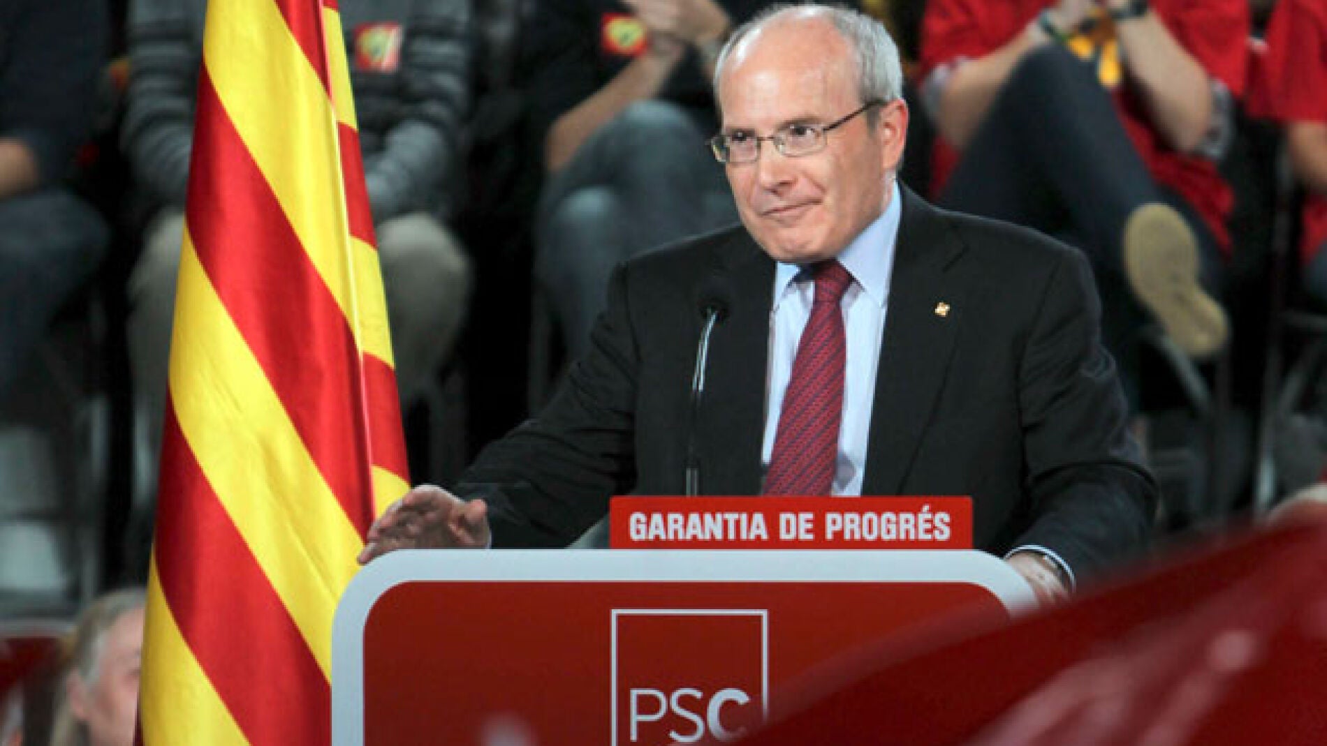 Montilla en un mitin electoral