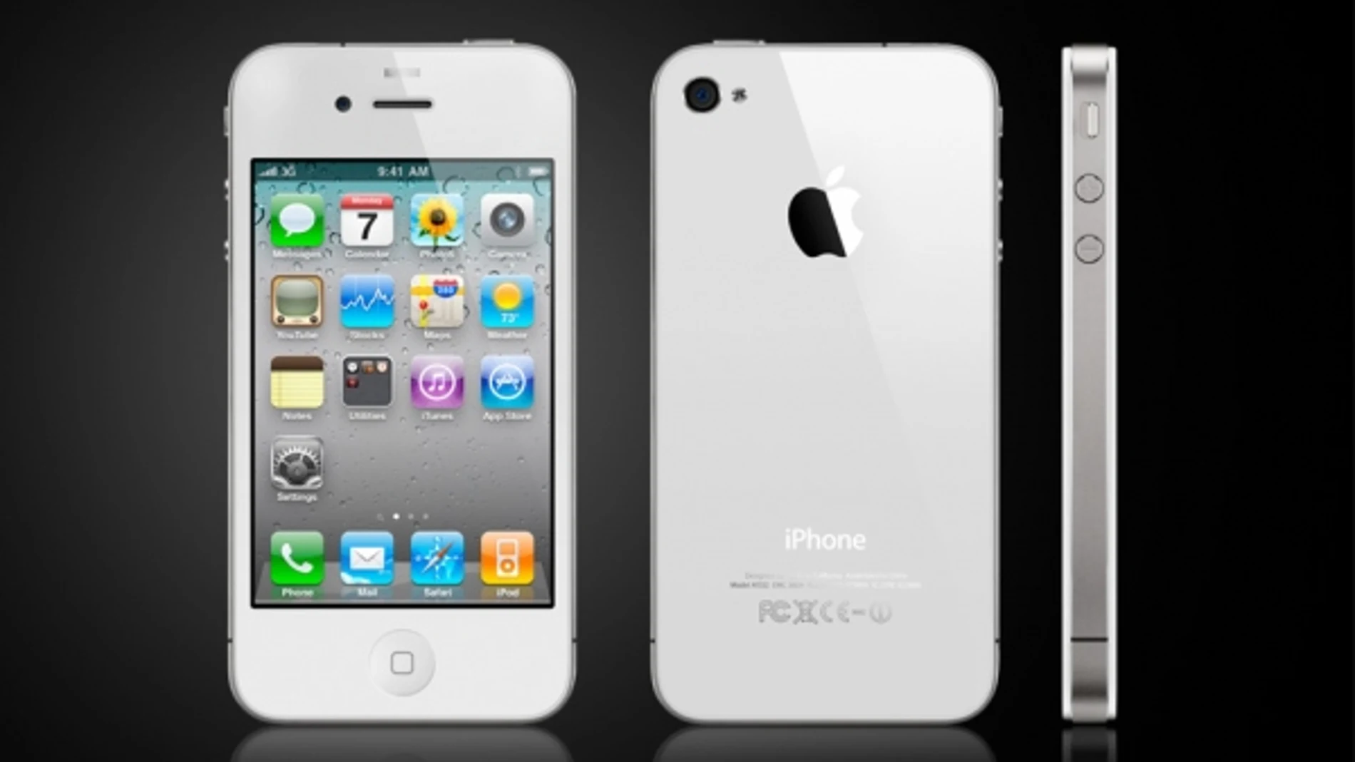 iPhone 4 en blanco iPhone 4 en blanco
