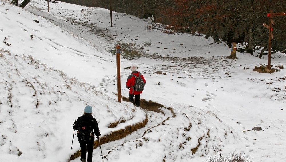 Nevadas en Navarra