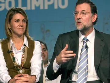 Cospedal y Rajoy Cospedal y Rajoy