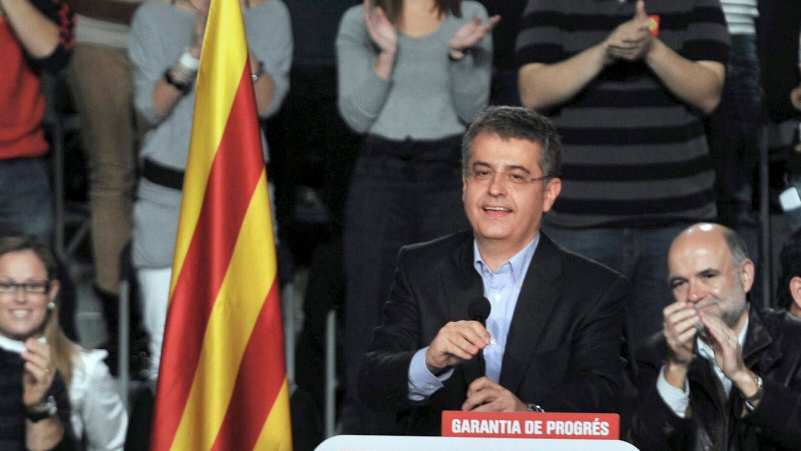 El Conseller de Agricultua Joaquim Llena llama 