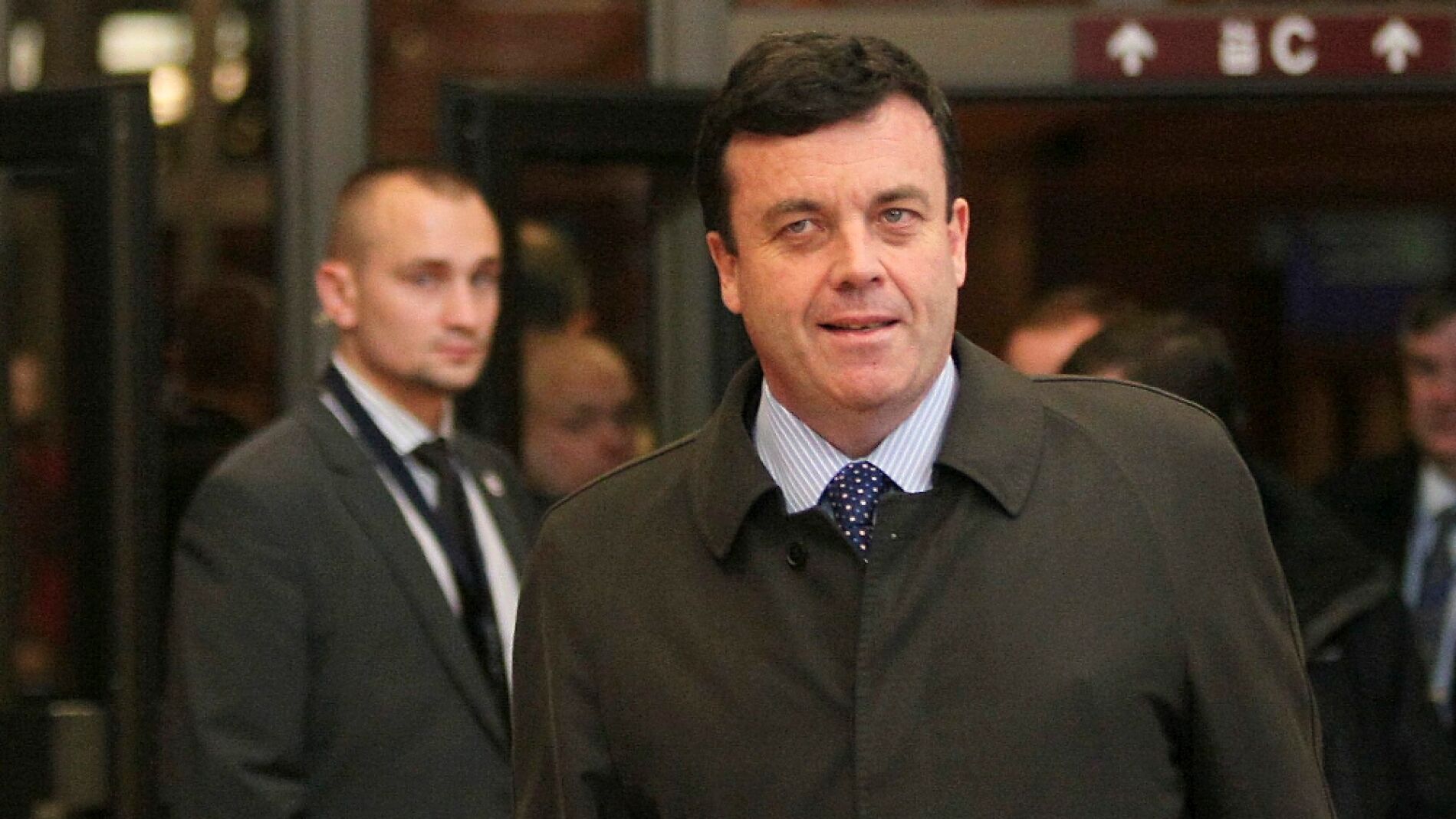 Brian Lenihan, Ministro de Finanzas irland&eacute;s