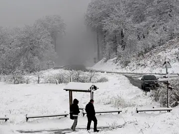 Alerta por nieve y viento en once provincias Alerta por nieve y viento en once provincias