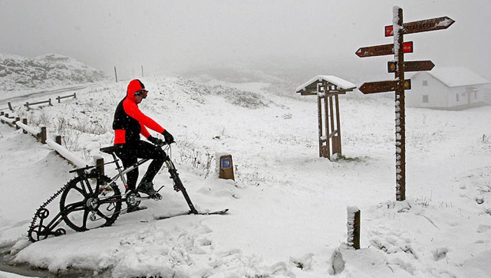 Nevadas en Navarra