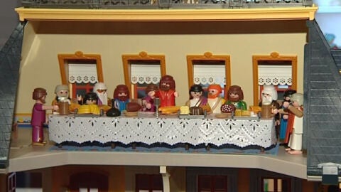 Cuadros famosos con mu&ntilde;ecos Playmobil