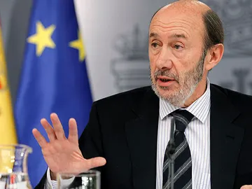 Rueda de prensa de Alfredo Pérez Rubalcaba Rueda de prensa de Alfredo Pérez Rubalcaba