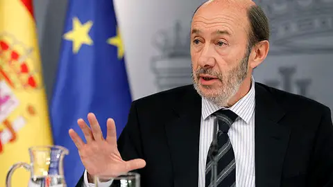 Rueda de prensa de Alfredo Pérez Rubalcaba Rueda de prensa de Alfredo Pérez Rubalcaba