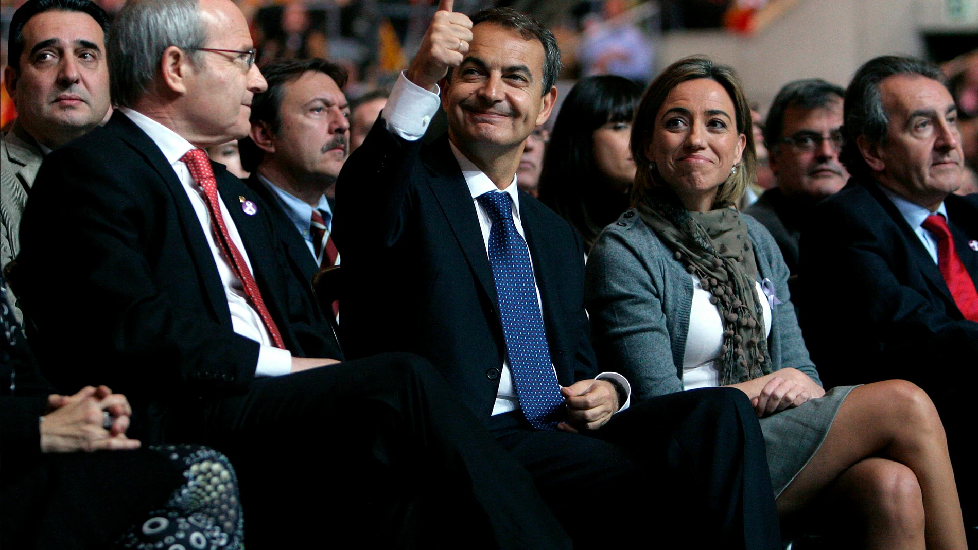 Zapatero se muestra optimista de cara a las elecciones