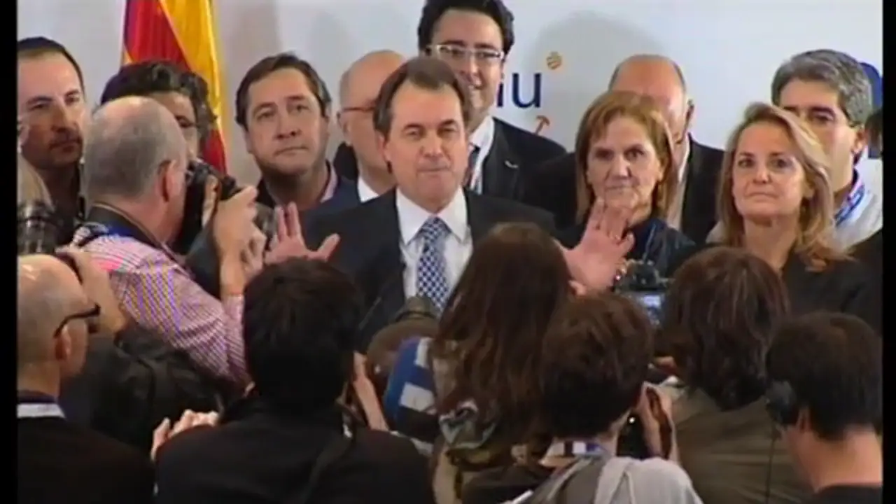 Artur Mas comparece en rueda de prensa